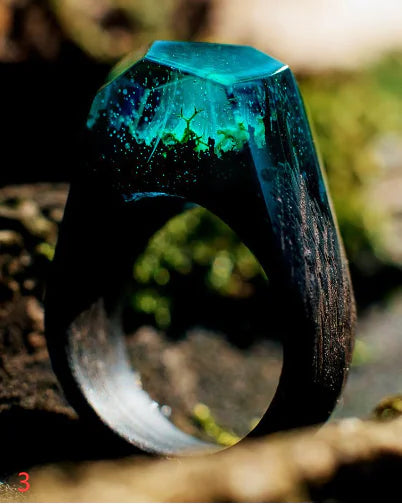 Time Ring Resin Wood Ring