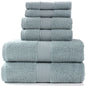 6-Piece Cotton Bath Towel Set