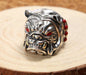 Bulldog Ring, Thai Silver Statement Ring