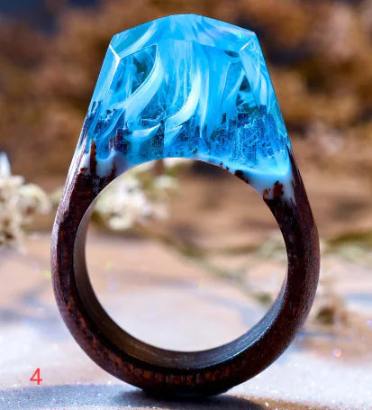Time Ring Resin Wood Ring