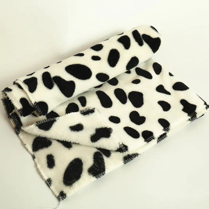Thick Coral Fleece Pet Blanket and Dog Bed Mat
