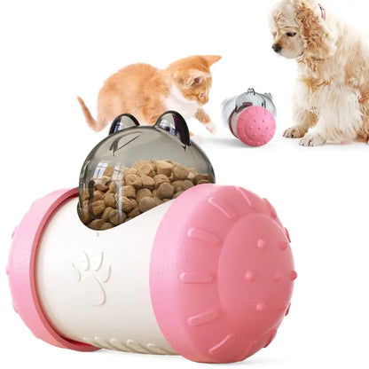 Tumbler Teasing Cat Swinging Ball Pet Toy
