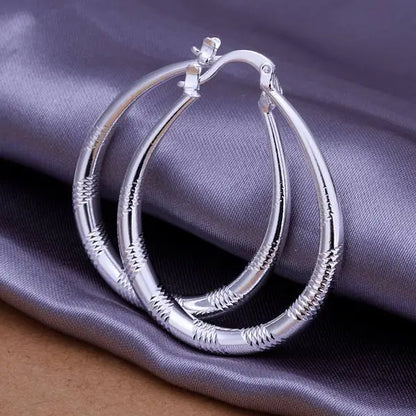 Silver Hoop Earrings and Studs Collection