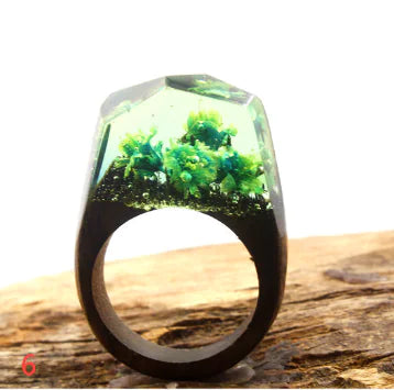 Time Ring Resin Wood Ring