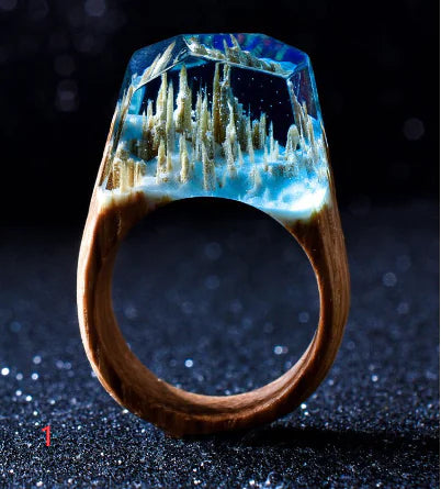 Time Ring Resin Wood Ring