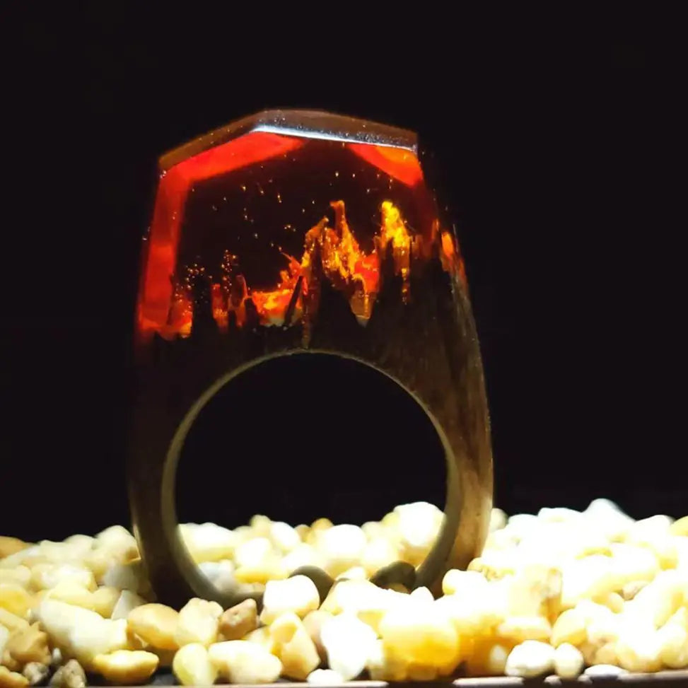 Time Ring Resin Wood Ring