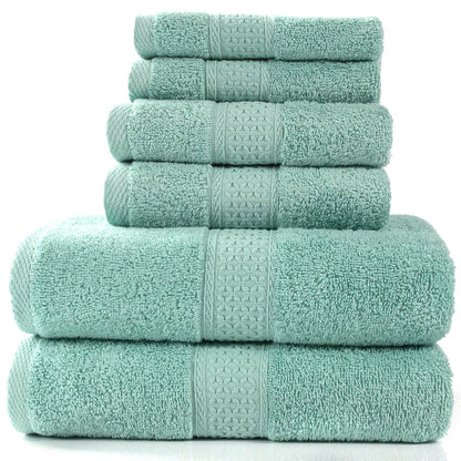 6-Piece Cotton Bath Towel Set