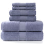 6-Piece Cotton Bath Towel Set