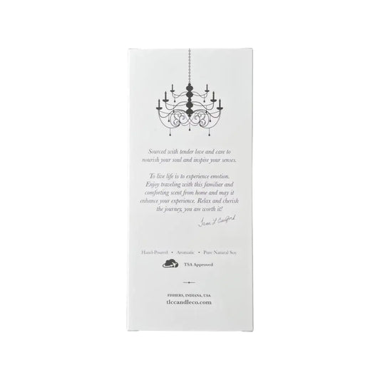 Travel Candle with Matches - Rosemary & Mint