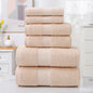 6-Piece Cotton Bath Towel Set