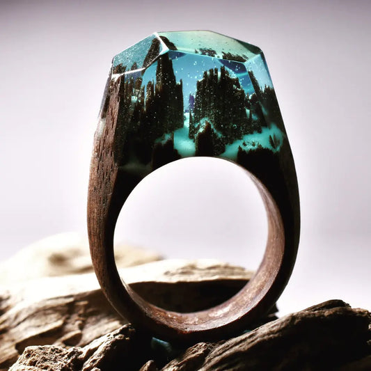 Time Ring Resin Wood Ring