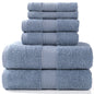 6-Piece Cotton Bath Towel Set