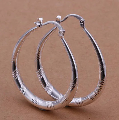 Silver Hoop Earrings and Studs Collection
