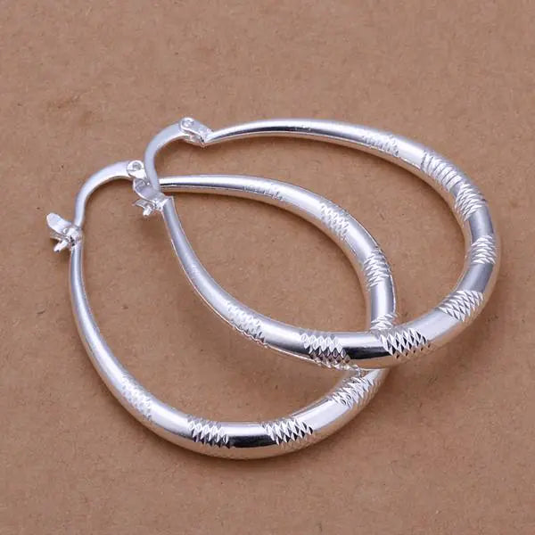 Silver Hoop Earrings and Studs Collection