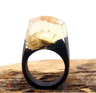Time Ring Resin Wood Ring