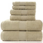 6-Piece Cotton Bath Towel Set