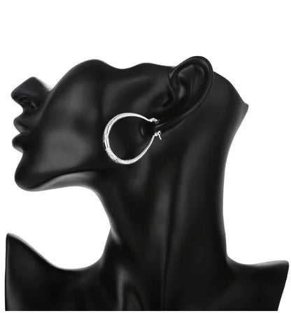 Silver Hoop Earrings and Studs Collection