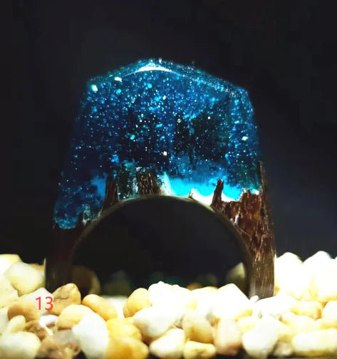 Time Ring Resin Wood Ring