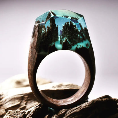 Time Ring Resin Wood Ring