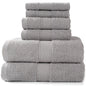 6-Piece Cotton Bath Towel Set