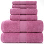6-Piece Cotton Bath Towel Set